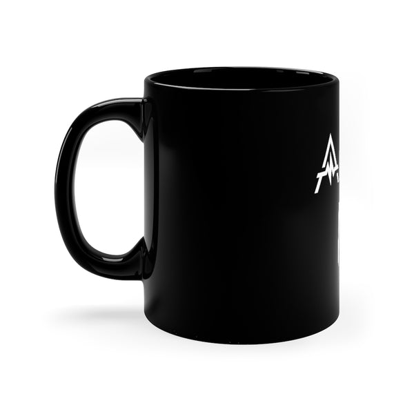 Black Coffee Mug, 11oz